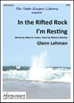 In the Rifted Rock I'm Resting SATB choral sheet music cover
